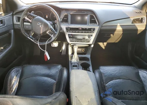 2015 Hyundai Sonata Sport z USA, uszkodzony, nr VIN 5NPE34ABXFH146809